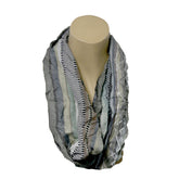 Collection Eighteen Assorted Loop Neck Scarves - Assorted Si